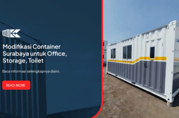 Modifikasi Container Surabaya untuk Office, Storage, Toilet(1)