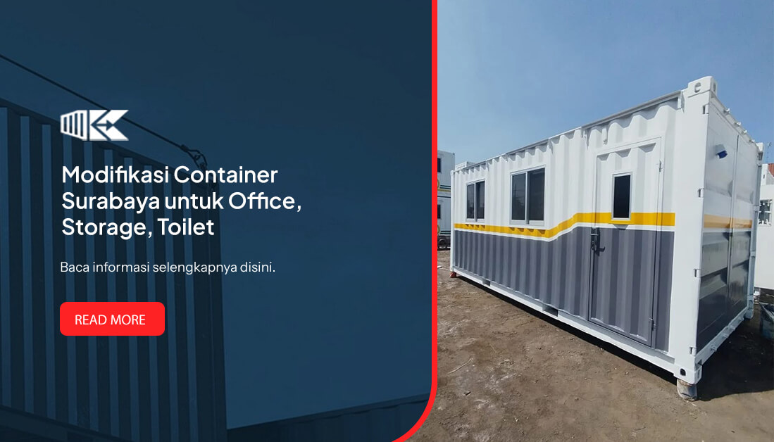 Modifikasi Container Surabaya untuk Office, Storage, Toilet(1)